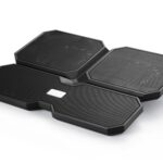 Deepcool | Daudzkodolu x6 | Klēpjdatora dzesētājs līdz 15,6 collu | Melns | 380 x 295 x 24 mm | 900 g