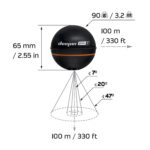 Deeper | Smart Sonar PRO+2 | Sonar | Wi-Fi | Black