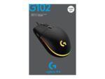 Logitech | Gaming Mouse | G102 LIGHTSYNC | Wired | USB | Black - Image 4