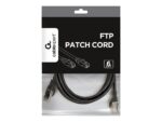 Gembird | Plākšņu vads | FTP Cat6 | Melns - Image 7