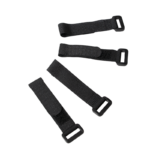 Velcro kabeļu siksniņa | KAB0056 | Melna - Image 2