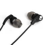 Skullcandy | Sporta austiņas | Komplekts | Ausīs ievietojamas | Mikrofons | Trokšņu slāpēšana | Melnas