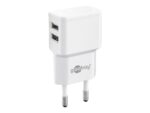Goobay | 2,4 A | Divkāršs USB lādētājs | 44952 - Image 2