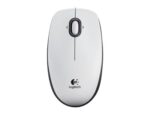 Logitech | B100 | Portable Optical Mouse | White - Image 3