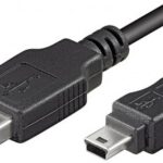 Logilink | USB MINI-B 5 kontaktu 180 sertifikāts 1,8 m | USB-A uz mini-USB Mini-USB B | USB A