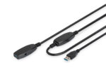 Digitus | Удлинительный USB-кабель | DA-73105 | USB 3.0 | USB (штекер) | USB (гнездо)