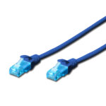 Digitus | Plākšņu vads | CAT 5e U-UTP, PVC AWG 26/7, 1 m