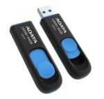 ADATA | UV128 | 64 GB | USB 3.0 | Melns/Zils - Image 3