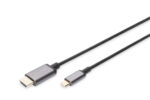 Digitus | USB Type-C — HDMI адаптер | DA-70821 | Черный | USB Type-C | 1,8 м