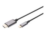 Digitus | USB Type-C — HDMI адаптер | DA-70821 | Черный | USB Type-C | 1,8 м — изображение 5