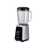 Camry | Blenderis | CR 4077 | Galda | 500 W | Krūkas materiāls: stikls | Krūkas tilpums: 1,5 l | Ledus smalcināšana | Melns/nerūsējošais tērauds