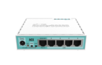 Ethernet-маршрутизатор hEX | RB750Gr3 | Без Wi-Fi | 5 портов Ethernet LAN (RJ-45) | Поддержка Mesh-сети: нет | MU-MiMO: нет | Мобильный широкополосный доступ: нет | 1 | 12 месяцев