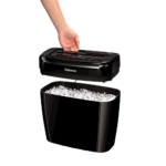 Powershred | 36C | Черный | 12 л | Измельчение кредитных карт | Шредер с поперечной резкой | Гарантия 12 месяцев