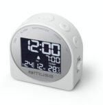 Muse | Portable Travelling Alarm Clock | M-09CW | White