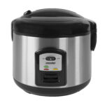 Mesko | Rīsu vārītājs | MS 6411 | 1000 W | 1,5 L | Melns/nerūsējošais tērauds - Image 2