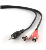 Cablexpert | 1,5 m, 3,5 mm/2 x RCA, M/M | 3,5 mm | 2 x RCA - Image 3