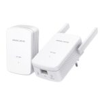 Mercusys | AV1000 gigabitu elektrolīnijas Wi-Fi komplekts | MP510 komplekts | 1000 Mb/s | Ethernet LAN (RJ-45) porti 1 | 802.11n