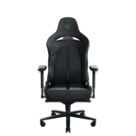 Razer ergonomisks spēļu krēsls Enki EPU sintētiskā āda; tērauds; alumīnijs | melns/zaļš