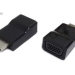 Gembird | HDMI uz VGA adapteris, viena porta | Melns | HDMI | VGA