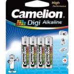 Camelion | LR03-BP4DG | AAA/LR03 | Digitālās sārmainās baterijas | 4 gab.