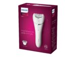 Philips | Эпилятор | BRE710/00 | Время работы (макс.): 40 мин | Количество уровней мощности: не указано | Влажная и сухая эпиляция | Белый/розовый — изображение 8