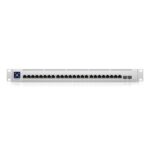 Ubiquiti | Unifi slēdzis | USW-EnterpriseXG-24 | Pārvaldīts 3. līmeņa | Montējams plauktā | Gigabitu Ethernet (vara) pieslēgvietu skaits: 24 | SFP+ pieslēgvietu skaits: 2x 25G SFP | Barošanas bloka tips: Iekšējs