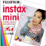 Fujifilm | Instax Mini spīdīgā momentdrukas filma | 86 x 54 mm | Daudzums: 10