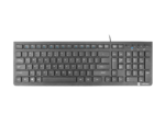 Natec | Keyboard | Discus 2 Slim | Standard | Wired | US | Black | USB 2.0 | 424 g | Numeric keypad