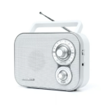 Muse | Портативное радио | M-051RW | AUX вход | Белый