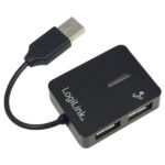 Logilink | USB 2.0 4 portu centrmezgls - Image 3