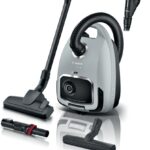 Bosch | Пылесос | BGB6X330 | С мешком для сбора пыли | Мощность 600 Вт | Объем пылесборника 4 л | Графитовый