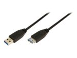 Logilink | 1 m USB A - USB A 3.0 F/M | USB A | USB A - Image 2