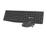 Natec | Keyboard and Mouse | Squid 2in1 Bundle | Keyboard and Mouse Set | Wireless | US | Black | Wireless connection - Image 2