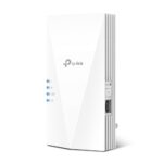 TP-LINK | AX3000 Mesh WiFi 6 paplašinātājs | RE700X | 802.11ax | Mesh atbalsts: Jā | 2402+574 Mbit/s | Ethernet LAN (RJ-45) porti: 1 | Nav mobilā platjoslas savienojuma | MU-MiMO: Nē | Antenas tips: 2 iekšējās