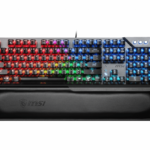 MSI | VIGOR GK71 SONIC RED US | Spēļu tastatūra | Vadu | RGB LED gaisma | ASV | Melna