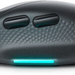 Dell | Gaming Mouse | AW620M | Wired/Wireless | USB-A | Dark Side of the Moon