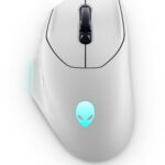 Dell | Игровая мышь | AW620M | Проводная/Беспроводная | Беспроводная игровая мышь Alienware | Lunar Light