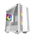 Deepcool | ARGB Micro-ATX KORPUSS | CC360 | Balts | Mini-ITX / Micro-ATX | Barošanas bloks iekļauts Nē | ATX PS2 (maksimālais garums: 160 mm)