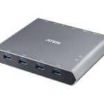 Aten | 2 portu 4K USB-C KVM doka slēdzis | US3311