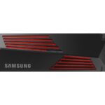 Samsung | 990 PRO ar radiatoru | 2000 GB | SSD formāts M.2 2280 | Cietvielu diska saskarne M.2 NVMe | Lasīšanas ātrums 7450 MB/s | Rakstīšanas ātrums 6900 MB/s