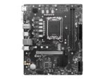 MSI | PRO H610M-E DDR4 | Processor family Intel | Processor socket  LGA1700 | DDR4 DIMM | Memory slots 2 | Supported hard disk drive interfaces 	SATA, M.2 | Number of SATA connectors 4 | Chipset Intel H610 | Mirco-ATX - Image 6