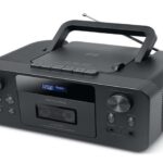 Muse | Pārnēsājams CD radio kasešu ierakstītājs ar Bluetooth | M-182 DB | AUX ieeja | Melns