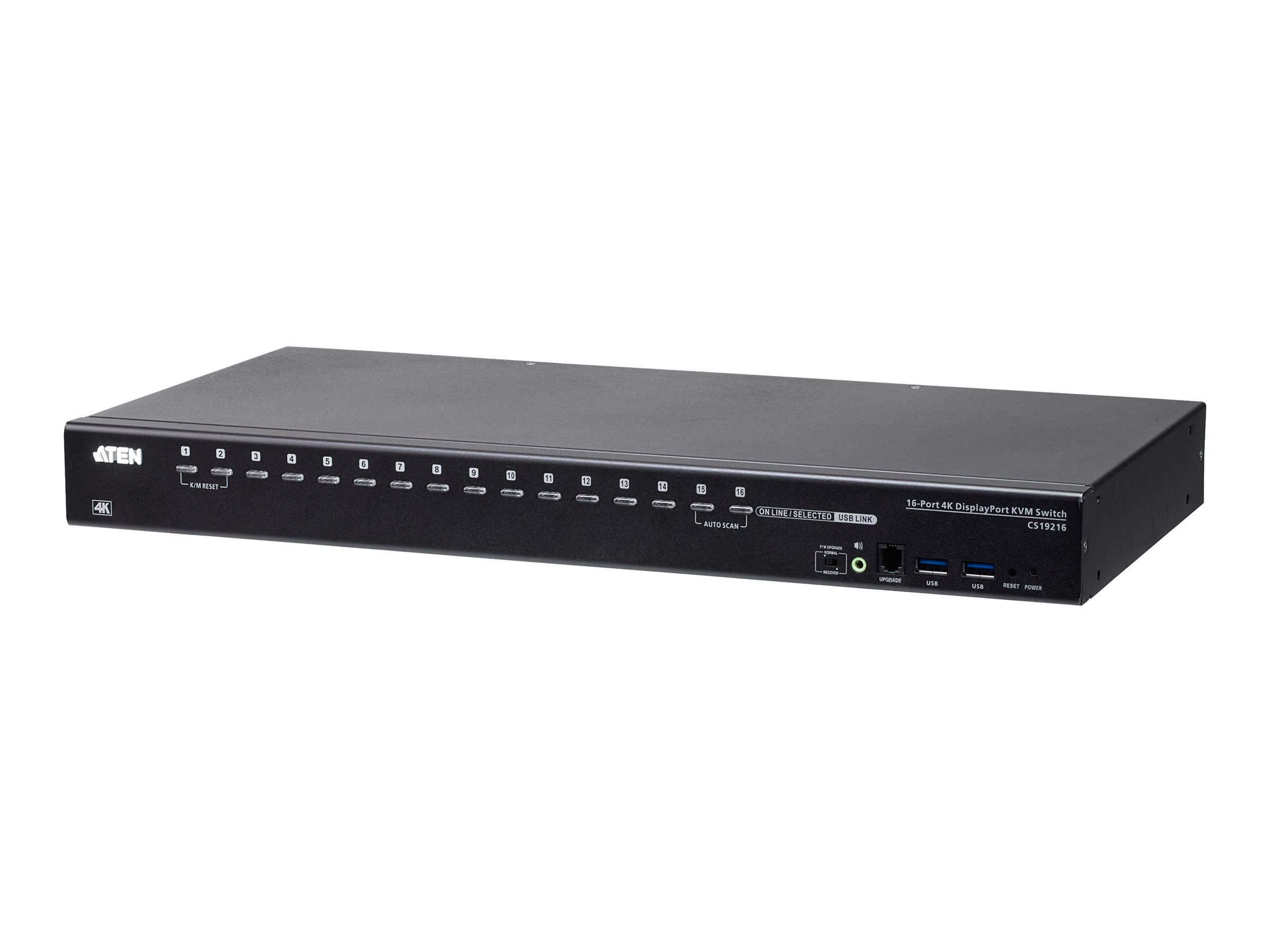 oriģināls-42968.jpg Aten | 16 portu USB 3.0 DisplayPort KVMP slēdzis | CS19216 - Image 1
