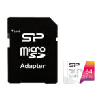 Silicon Power | microSDHC UHS-I Memory Card | Elite | 64 GB | microSDHC/SDXC | Flash memory class 10 - Image 2