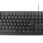 Gembird | KB-U-103-RU | Стандартный | Проводной | EN/RU | 1,4 м | Черный | 424 г