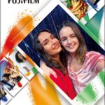 Fujifilm | Instax Mini | Art Spray Sheet (10pl) momentuzņēmumu filma | 54 x 86 mm | Ātrgaitas ISO 800 – Ar izcilu graudu kvalitāti INSTAX kontaktlēcu filma nodrošina košas krāsas un dabiskus ādas toņus