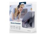 Gembird | MHS-001-GW | Stereo headset | Built-in microphone | 3.5 mm | Glossy black - Image 7