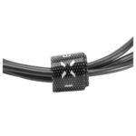 Fiksēts | Kabelis USB/USB-C | Melns - Image 2
