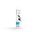 Fiksēts | Kabelis USB/USB-C | Melns - Image 3