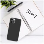 Fixed | Story | Back cover | Apple | iPhone 14 Plus | Rubberized | Black - Image 4